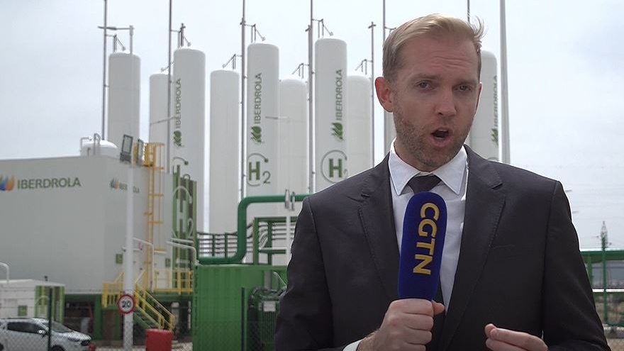 CGTN Europe reporter Ken Browne has been exploring the power of green hydrogen in Spain