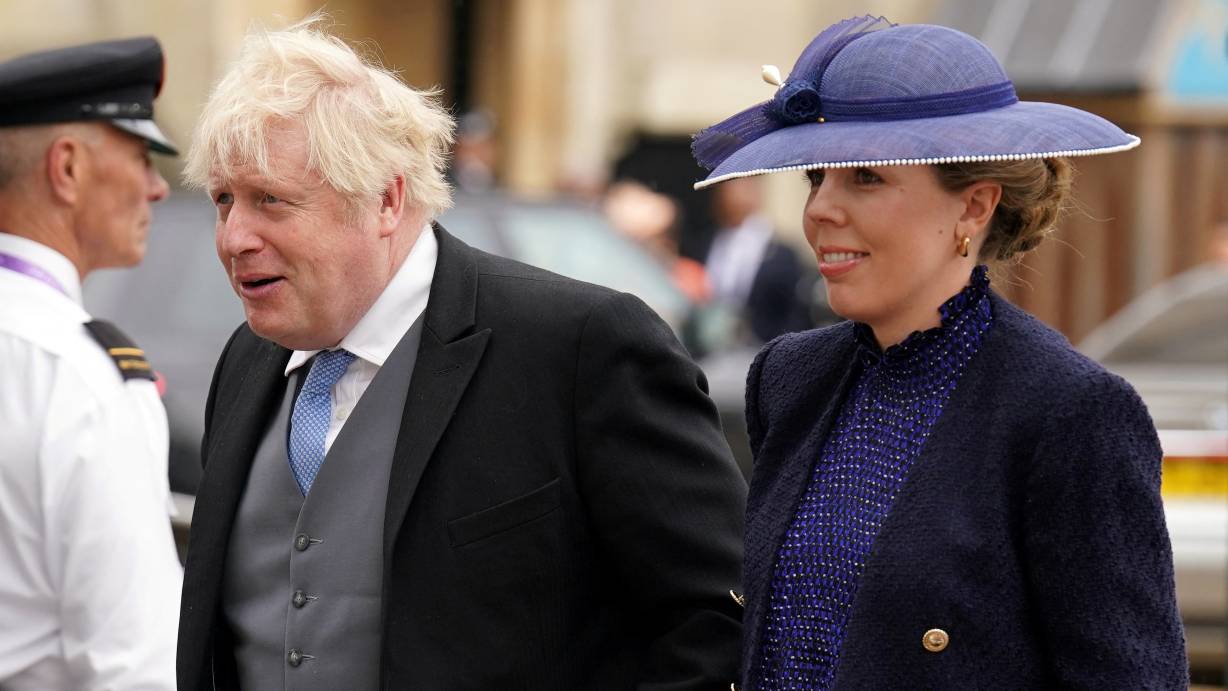 Former prime minister Boris Johnson and his wife Carrie Johnson are having their third child. /Andrew Milligan/Pool via Reuters