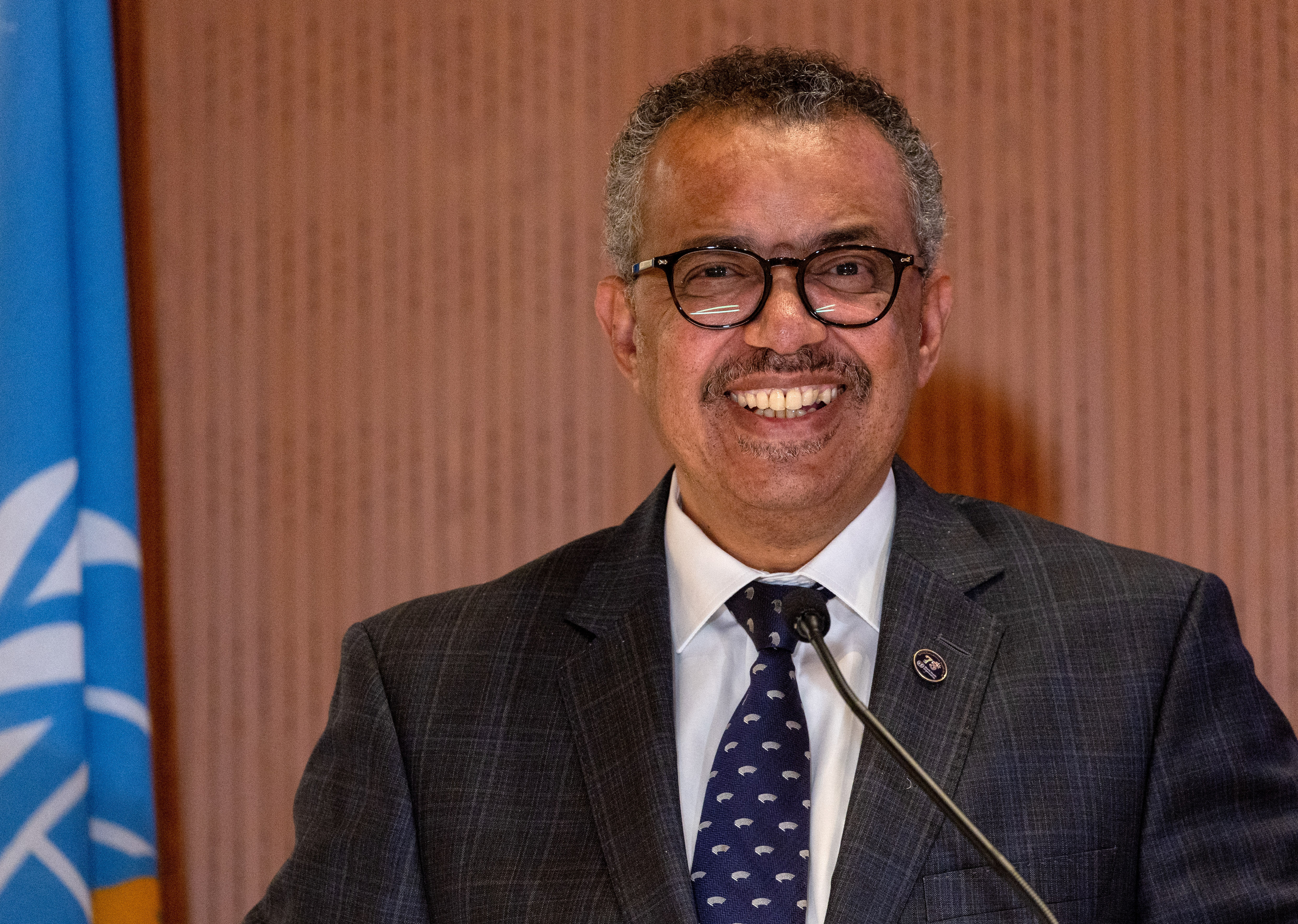 WHO chief Tedros wants nations to agree to an international pandemic treaty to improve the global response to future pandemics. /Denis Balibouse/Reuters