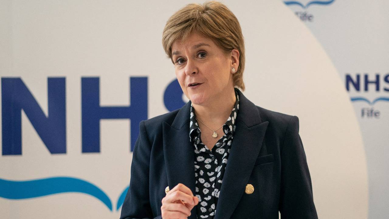 Nicola Sturgeon has been arrested in relation to an investigation into the Scottish National Party's funding. /Peter Summers/Reuters