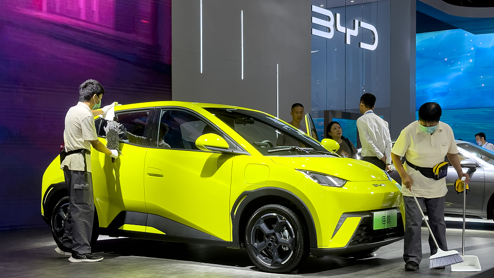 BYD is a huge player when it comes to new-energy electric vehicles. /CFP