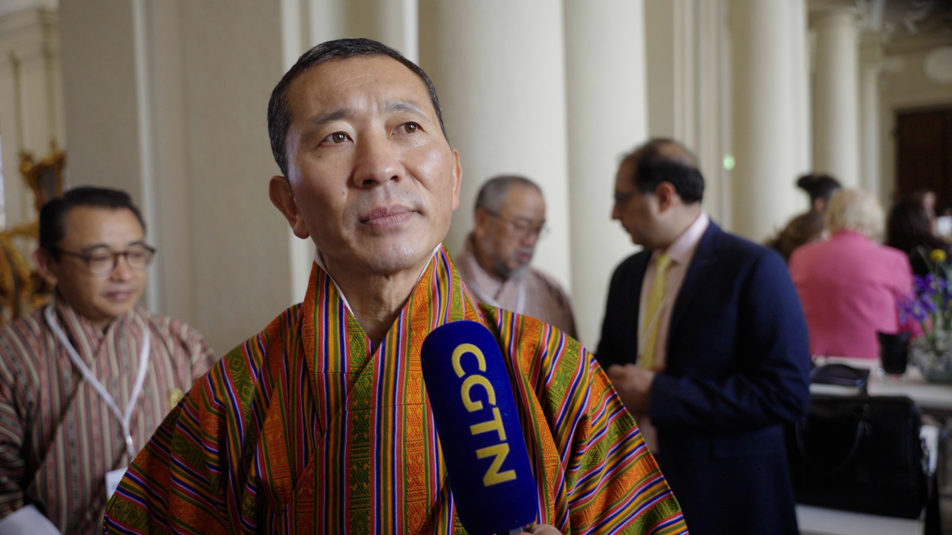 Bhutan is one of the receiving countries of the OPEC Fund./CGTN/Dworschak