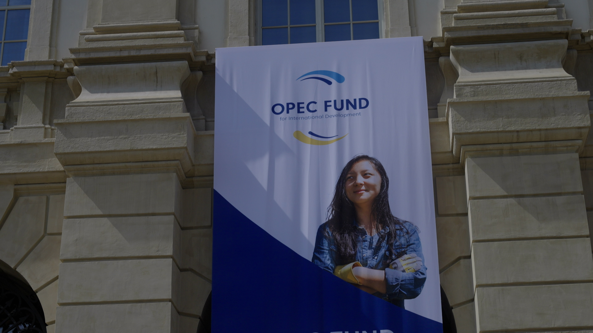 National ministers and international organization leaders attended the second OPEC Fund forum at Vienna's Palais Liechtenstein. /Dworschak/CGTN