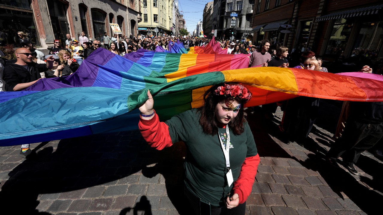 This year's Pride march in Latvian capital Riga was on June 3. /Ints Kalnins/Reuters