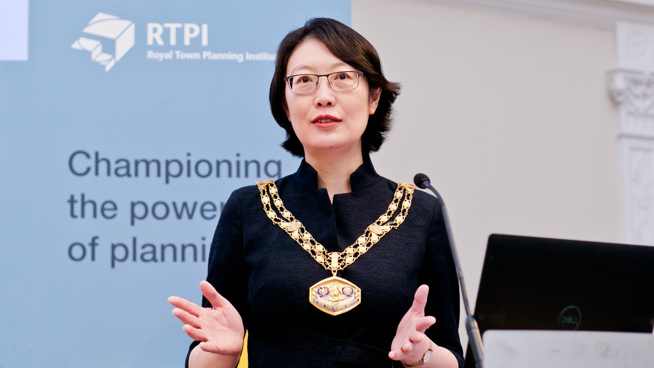 Having already been president of the UK's venerable Royal Town Planning Institute, Yang is now chair of the CIC.  