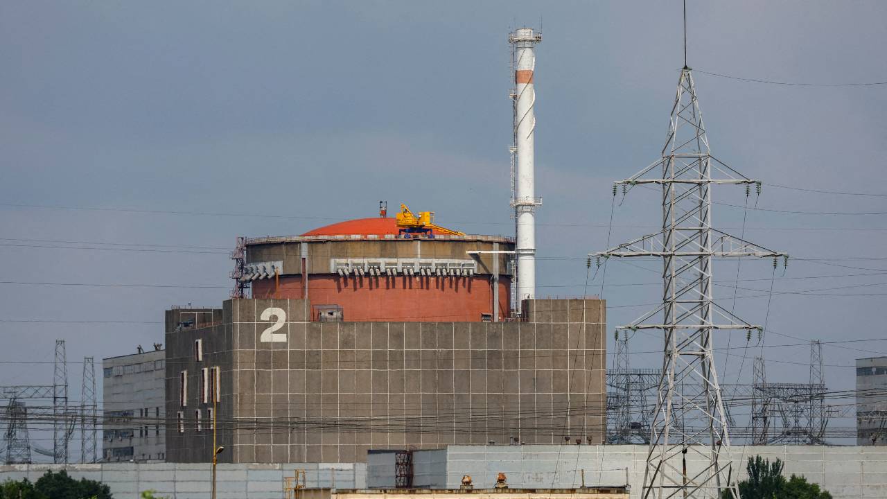 Both Russia and Ukraine are accusing each other of plotting an attack at the Zaporizhzhia Nuclear Power Plant. /Alexander Ermochenko/Reuters