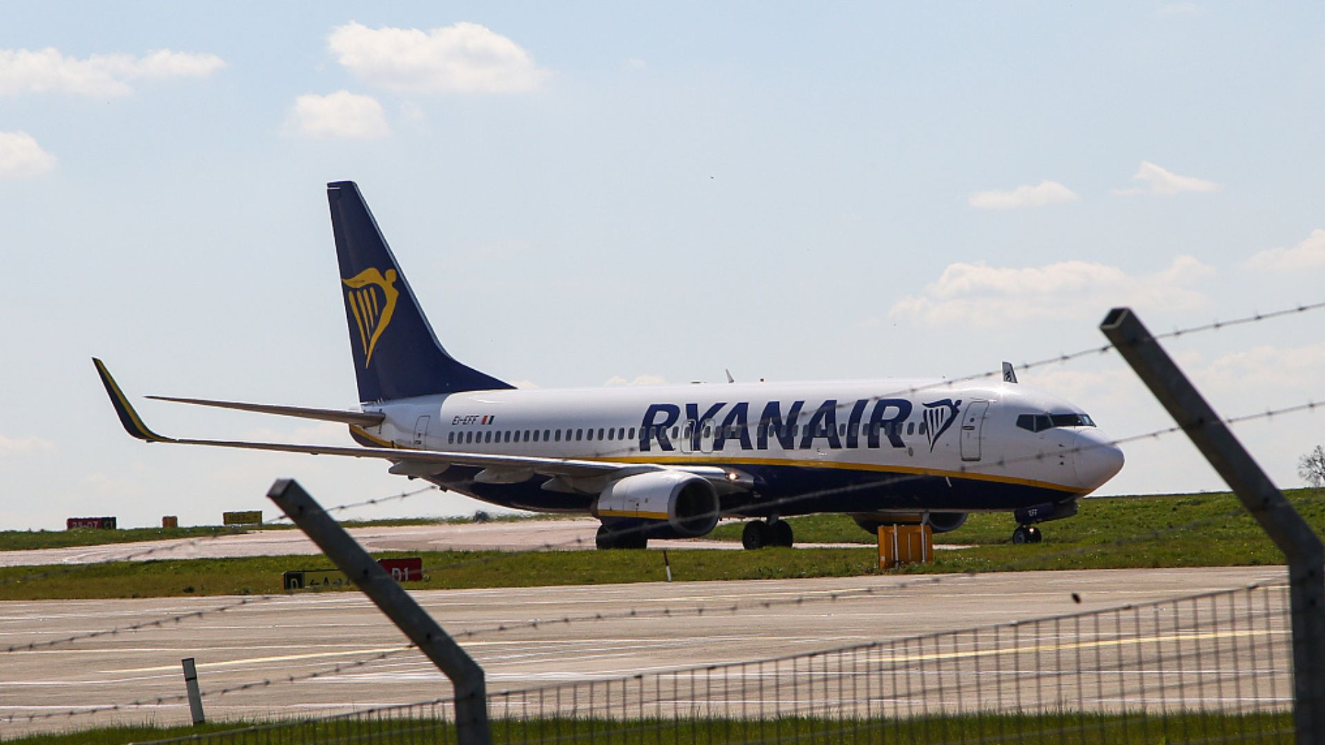 A walkout by Ryanair pilots triggered cancellations at Charleroi Airport. /File/Dinendra Haria/SOPA Images/LightRocket 