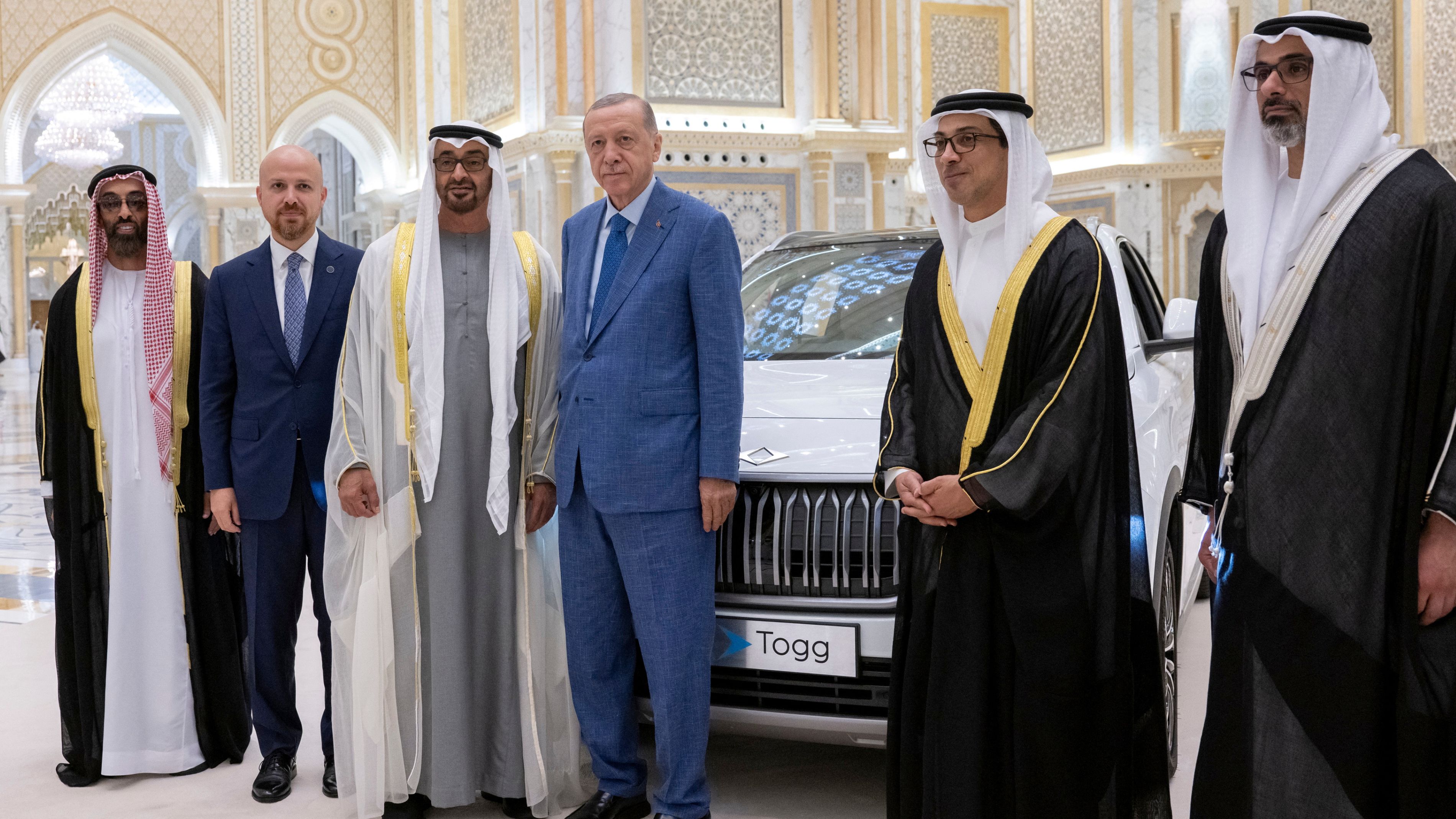 Turkish President Erdogan visited Abu Dhabi this week./ Abdulla Al Neyadi/UAE Presidential Court/Reuters