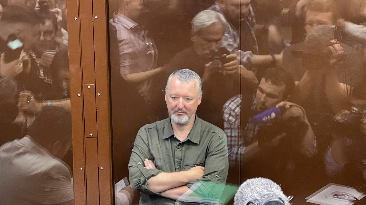Russian nationalist, Kremlin critic and former military commander Igor Girkin is charged with inciting extremist activity. /Alexander Paramoshin/Reuters