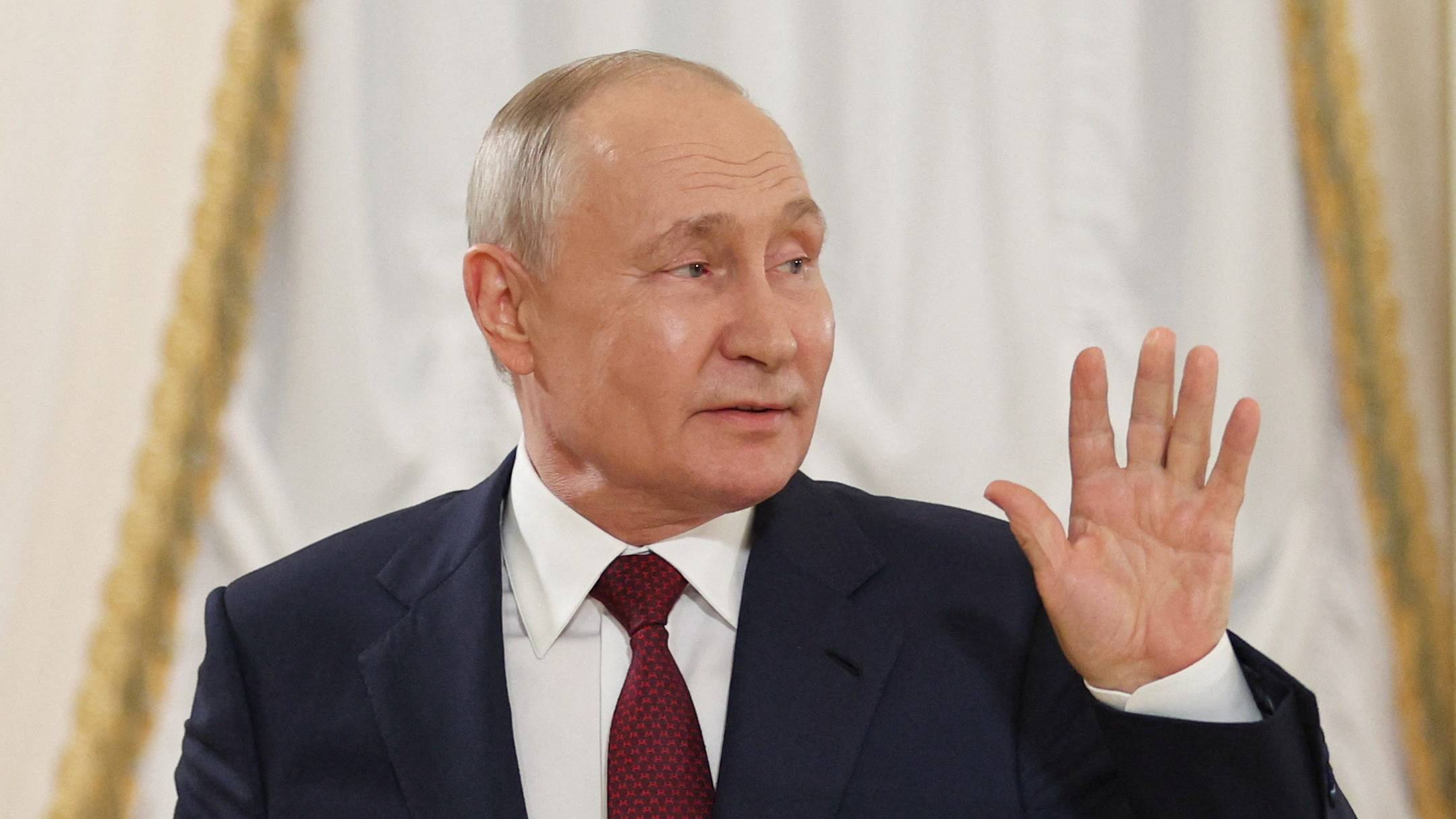 Vladimir Putin attended the Russia-Africa summit in St. Petersburg. /Sergei Bobylyov/TASS/Reuters