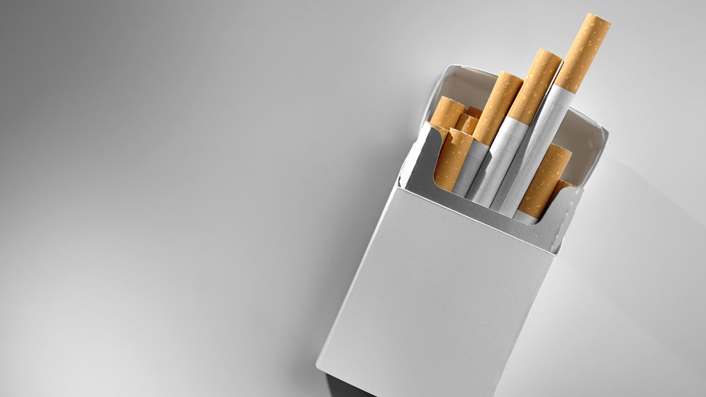 A packet of cigarettes. /CFP