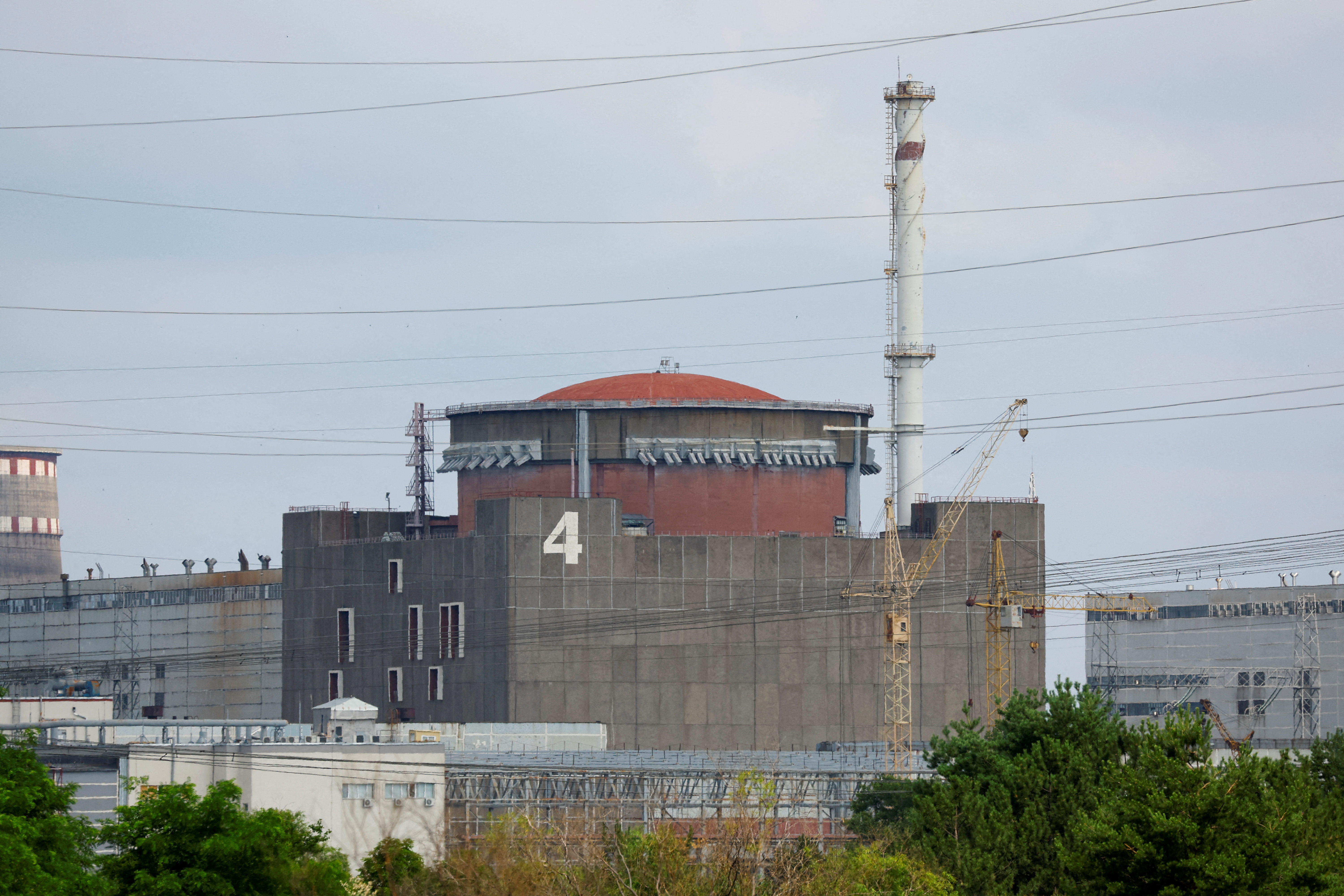 Medical Peace Organization IPPNW has warned that a nuclear disaster at Ukraine's Zaporizhzhia plant could impact Austria and Italy./Reuters/Alexander Ermochenko.