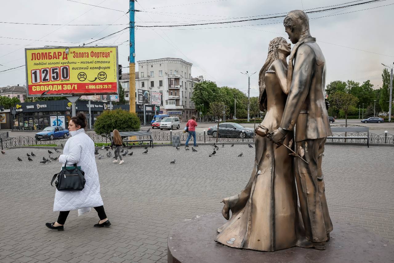 Cases of domestic violence in Ukraine have gone up more than 50 percent compared to last year. /Alina Smutko/Reuters