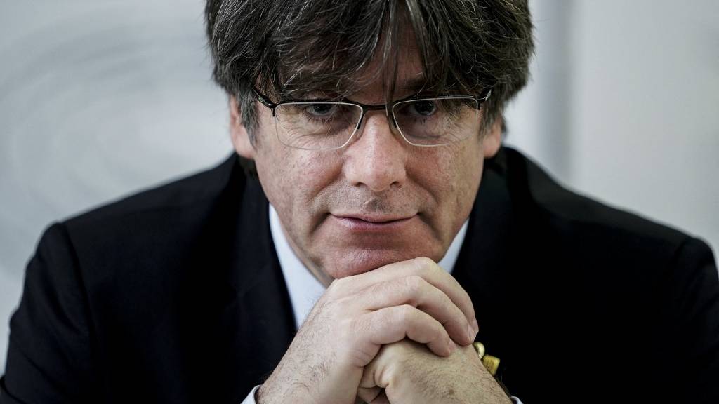 Former Catalan president Carles Puigdemont has become an unlikely potential kingmaker in Spain's next government. /Kenzo Tribouillard/AFP