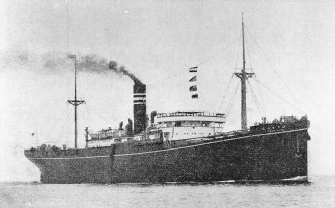 Around 1,800 Allied POWs were aboard the Lisbon Maru when it was torpedoed by the submarine USS Grouper. /Wikimedia Commons