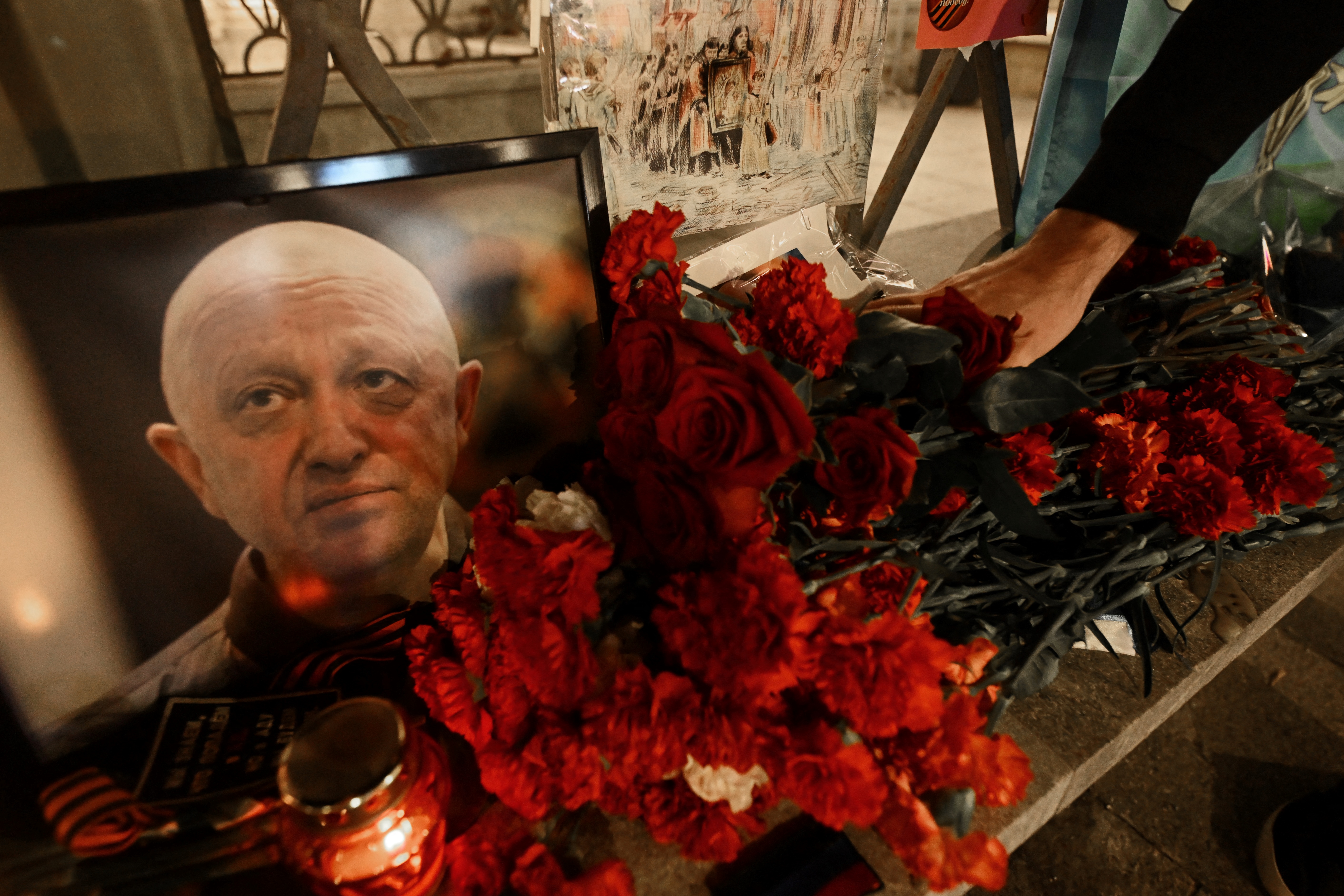 The UK defense ministry says there is still no 'definitive proof' that Wagner leader Yevgeny Prigozhin is dead but admits it's 'highly likely' that he is. /Natalia Kolesnikova/AFP