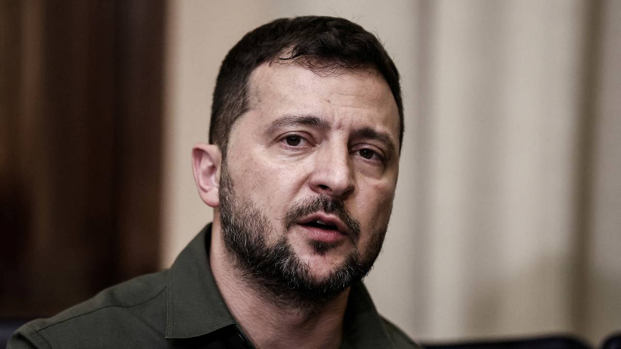 President Volodymyr Zelenskyy has rebuffed criticism from Western officials who say that Ukraine is gaining ground too slowly. /Theodore Manolopoulos/Greek Presidency Press Office/Reuters