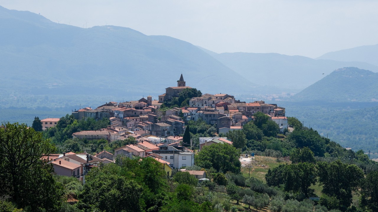 Fornelli, in the southern Molise region, looks idyllic but has a tragic past.. /Crispian Balmer/Reuters