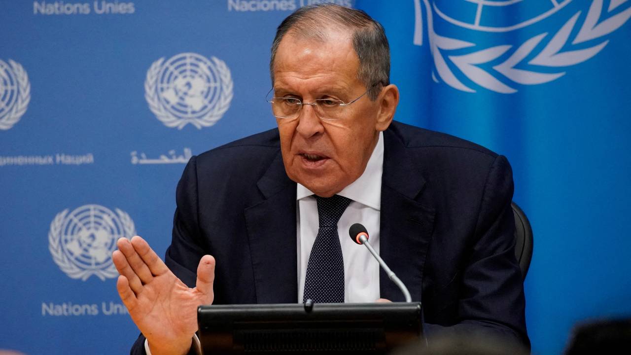 Russia's Foreign Minister Sergei Lavrov said Western powers were 