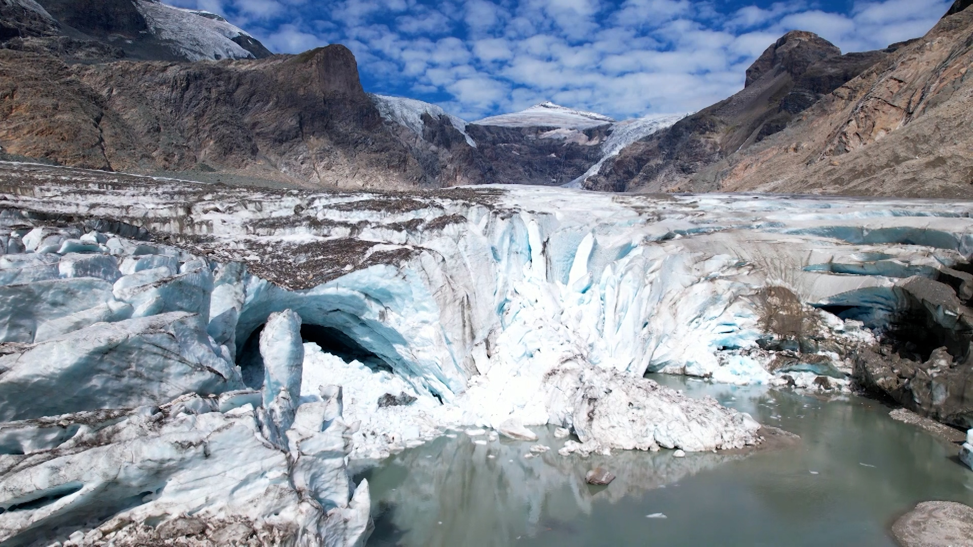 In about 27 years, the Pasterze glacier will be gone. /CGTN/Gasser