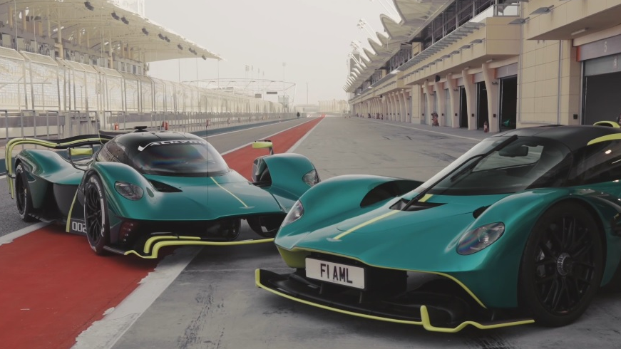 The Aston Martin Valkyrie Hypercar will compete in the 24 hour Le Mans endurance race from 2025. /Aston Martin.