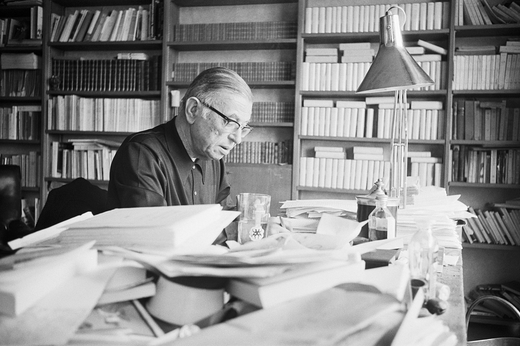 Jean-Paul Sartre turned down the Literature Prize, perhaps because he didn't have the shelf-space for it. /James Andanson/Sygma/Getty Images/CFP