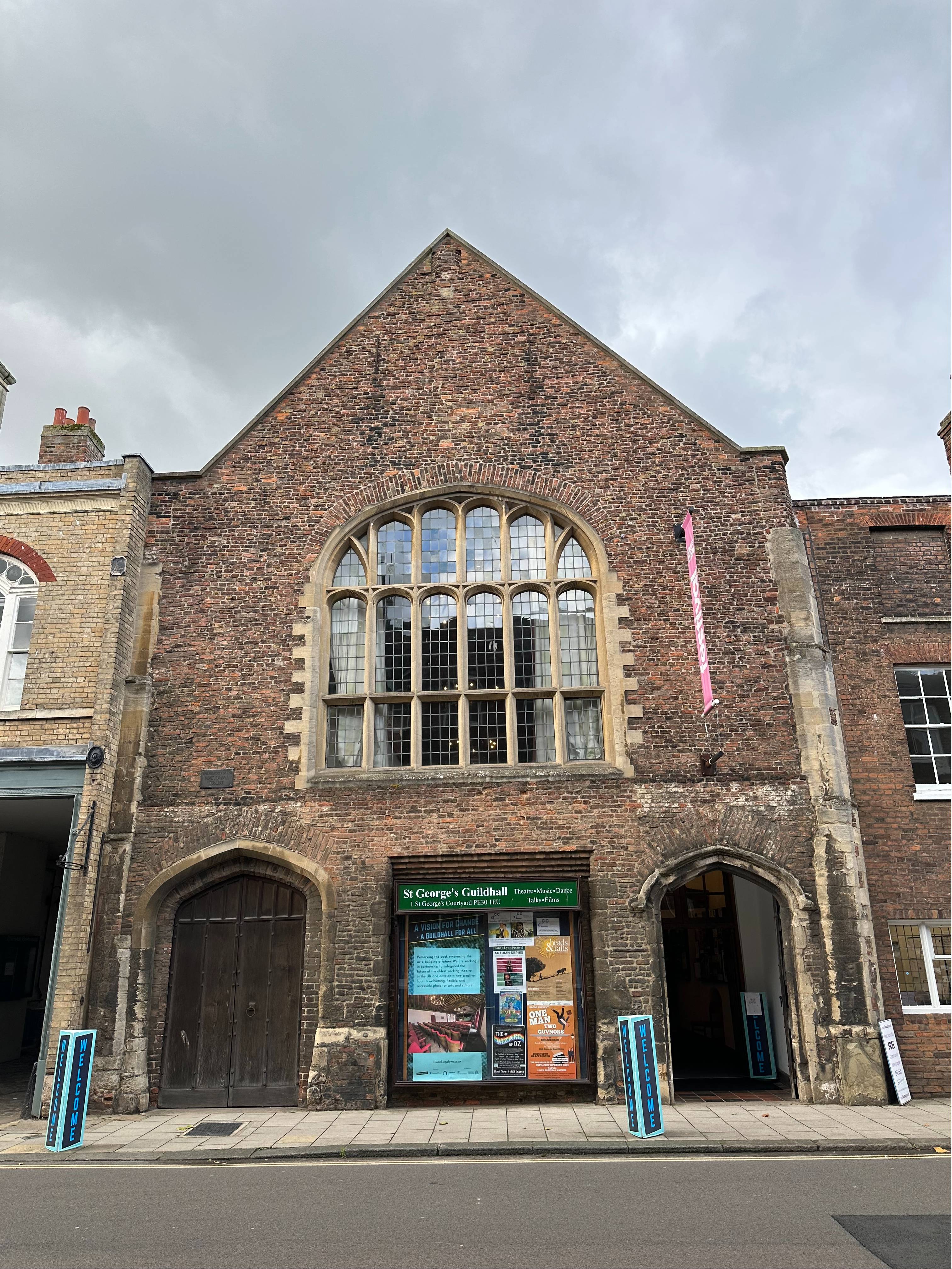 St George's Guildhall in the east English town of King's Lynn is the country's oldest working theater. /Matt Baker