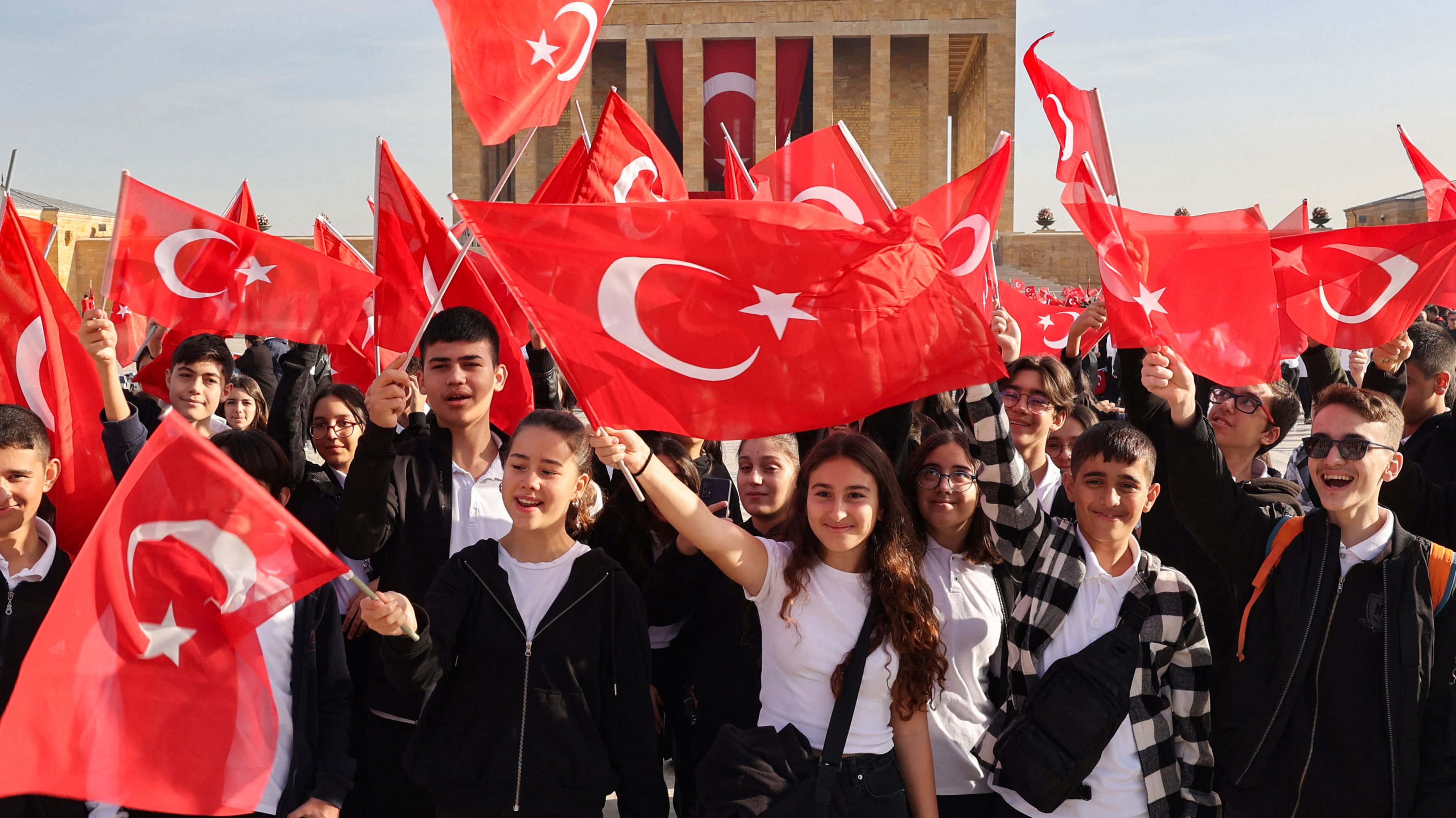 Turkish celebrations in Ankara over the weekend./ Adem Altan/AFP