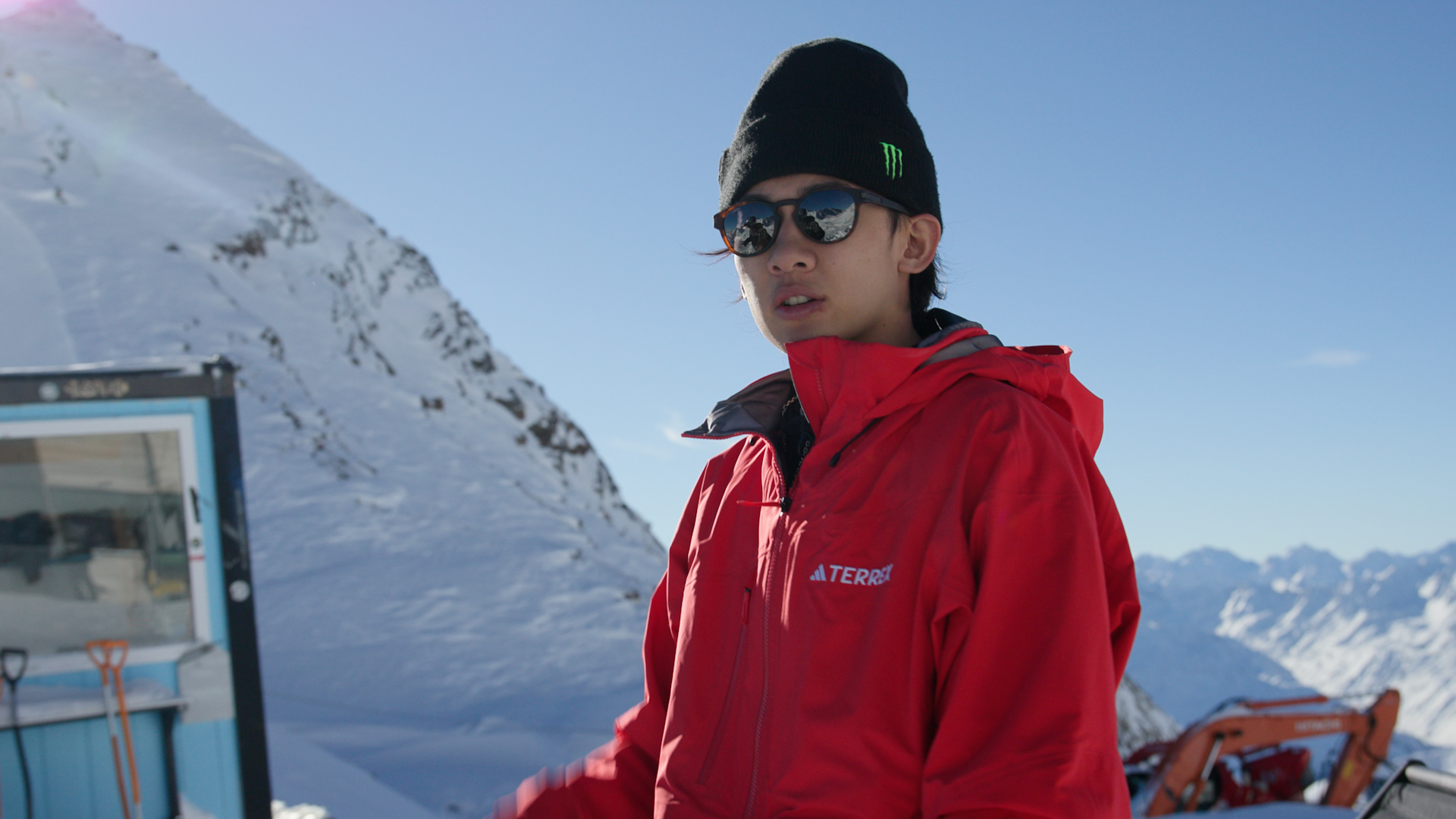 Su Yiming is China's most successful male snowboarder. /CGTN/Pross