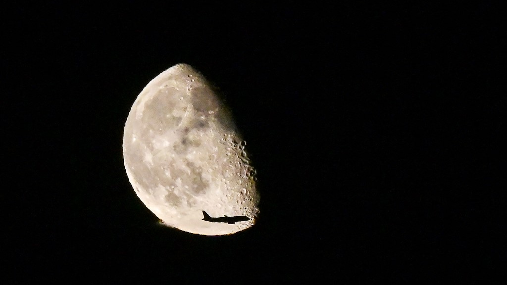 The collision could have formed the Moon. /Yuri Kadobnov/AFP