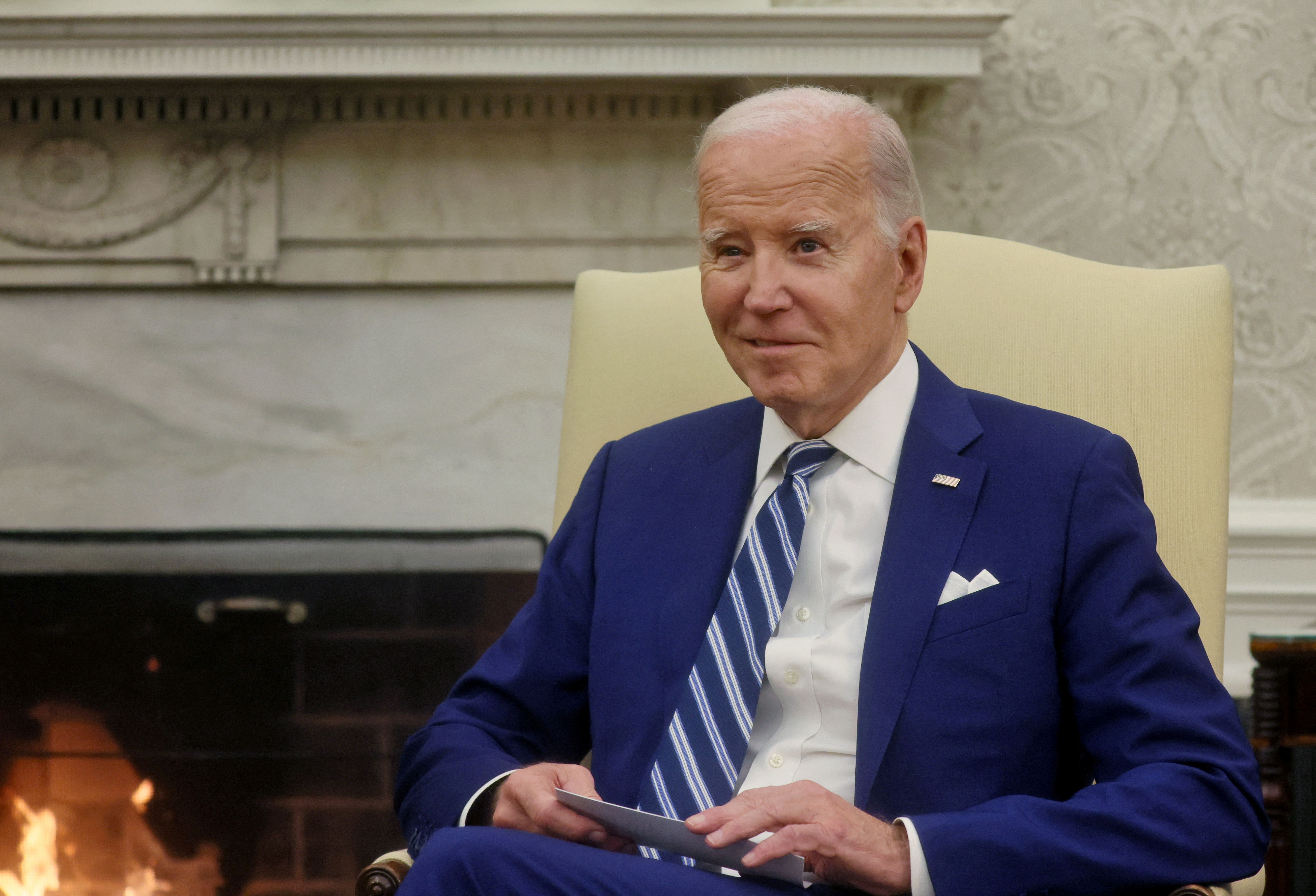 U.S. President Joe Biden wants Al-Shifa hospital protected. /Leah Millis/Reuters