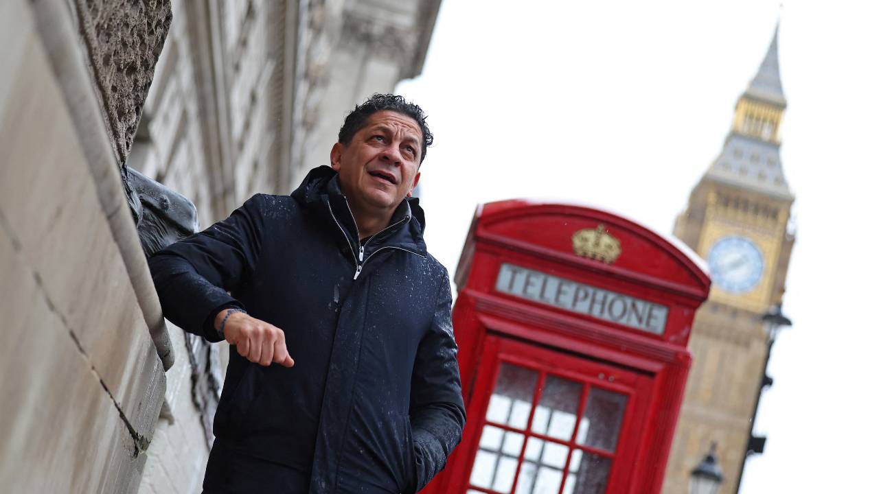 Italian chef-turned restaurant owner Francesco Mazzei says he could never have done any of what he's achieved in Italy. /Toby Melville/Reuters