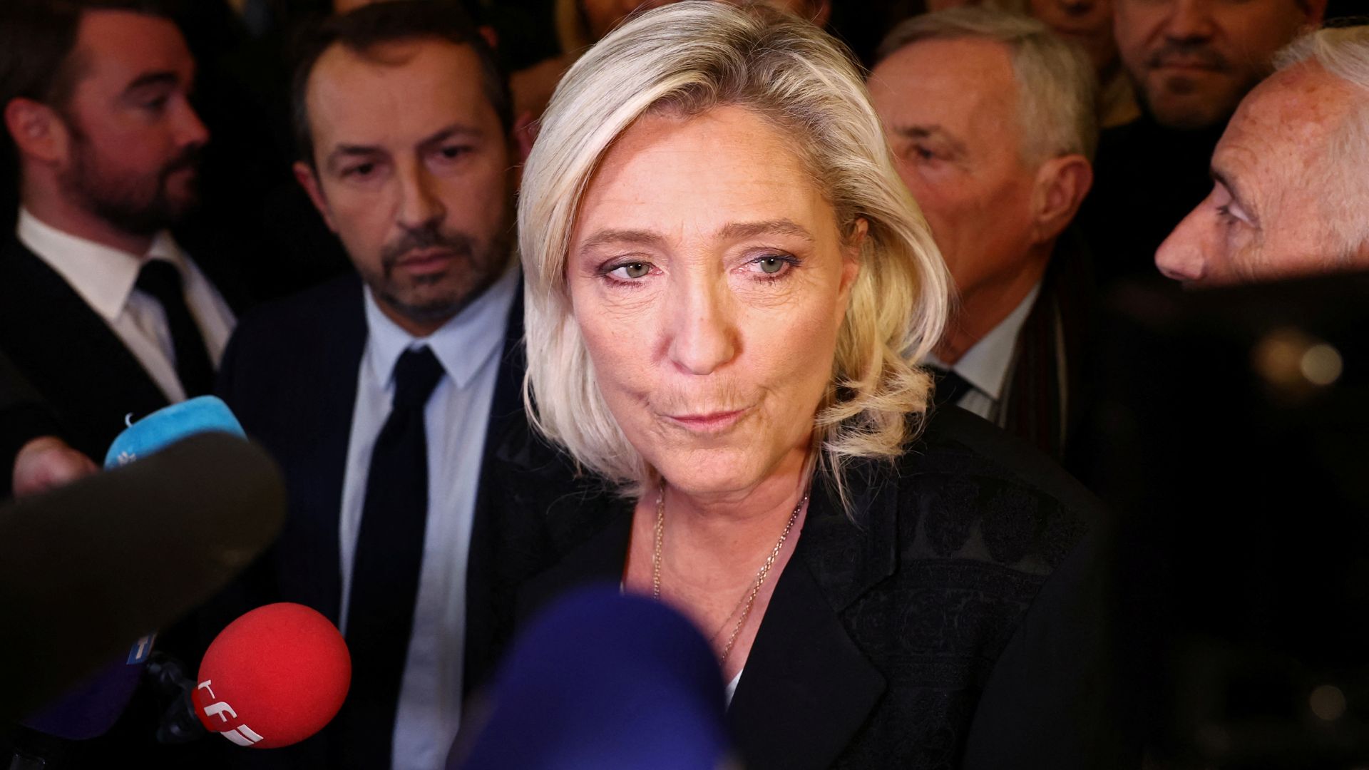 Marine Le Pen's National Rally party led a group of MPs that narrowly rejected Emmanuel Macron's immigration bill. /Stephanie Lecocq/Reuters