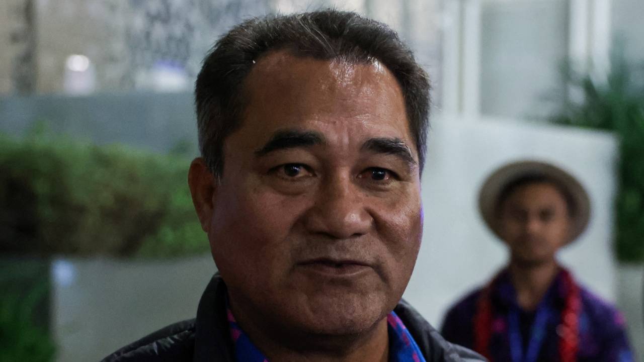 Samoa, represented by Minister for Natural Resources and Environment of Samoa Toeolesulusulu Cedric Schuster, were among the small island nations surprised by the deal being pushed through. /Amr Alfiky/Reuters