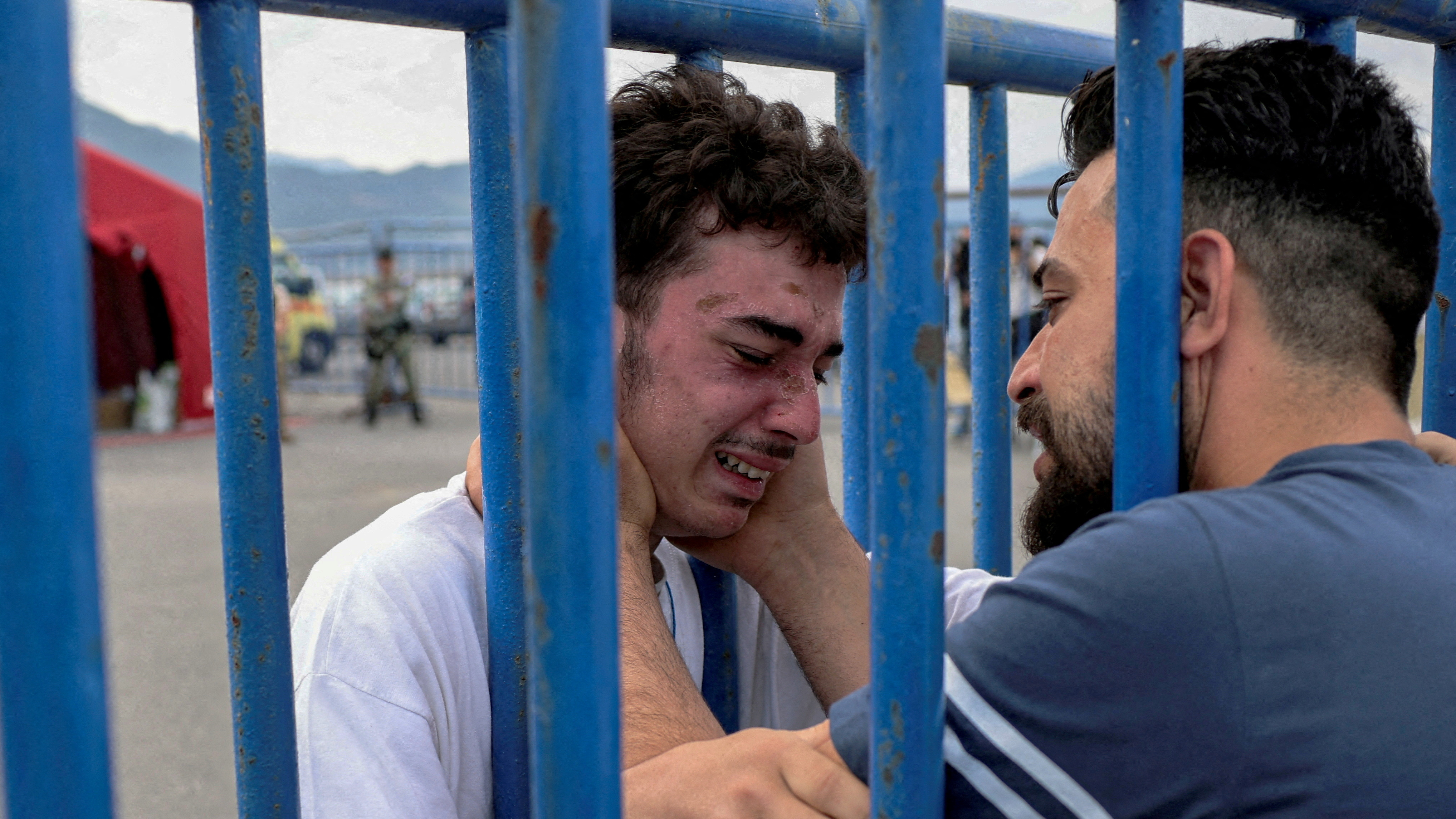 Syrian survivor Mohammad, 18, was rescued with other refugees and migrants at open sea off Greece after their boat capsized in June. But thousands of migrants haven't been as lucky./Reuters/Stelios Misinas.