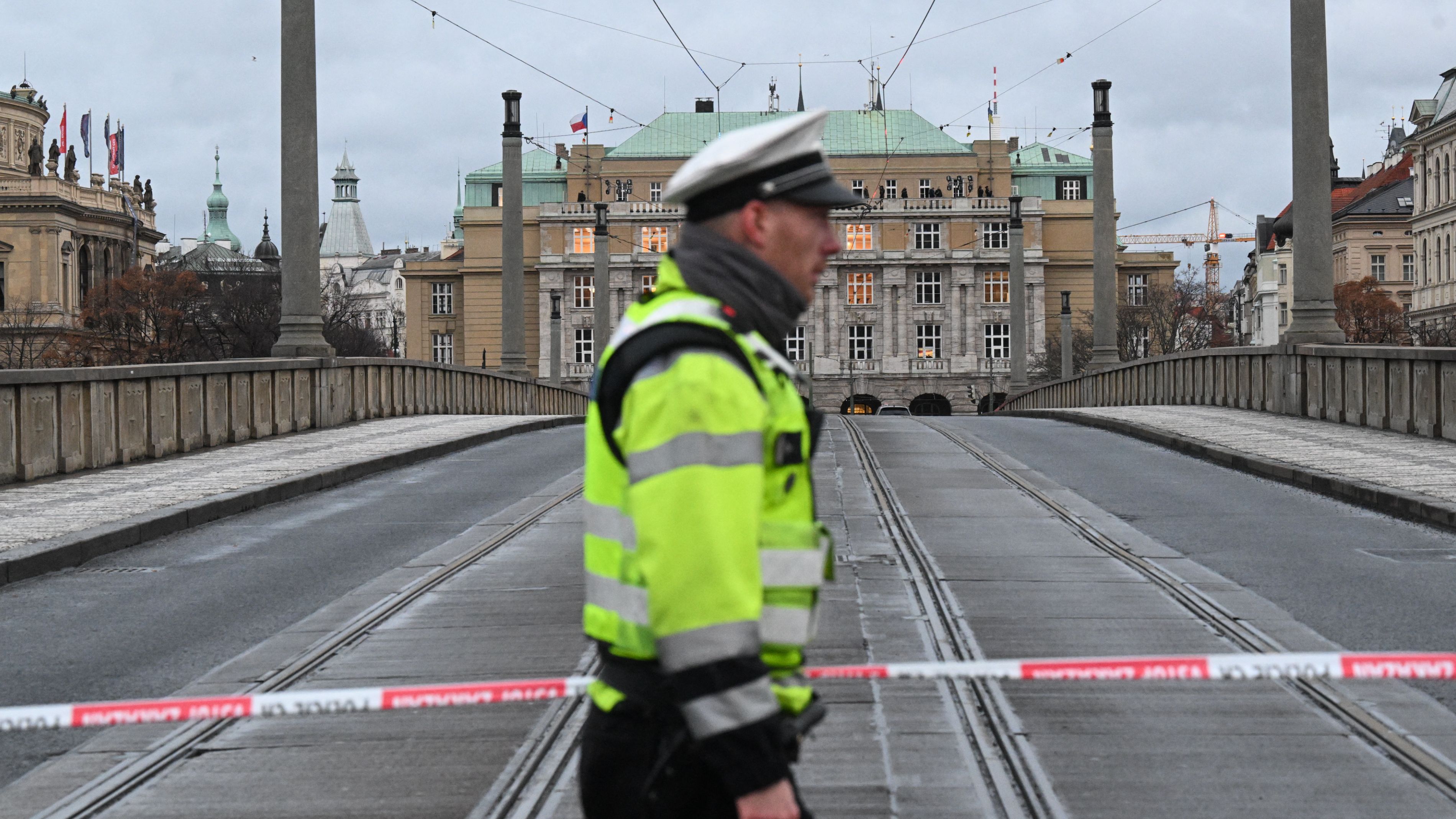 The shooting happened at the Charles University in central Prague. /Michal Cizek/AFP