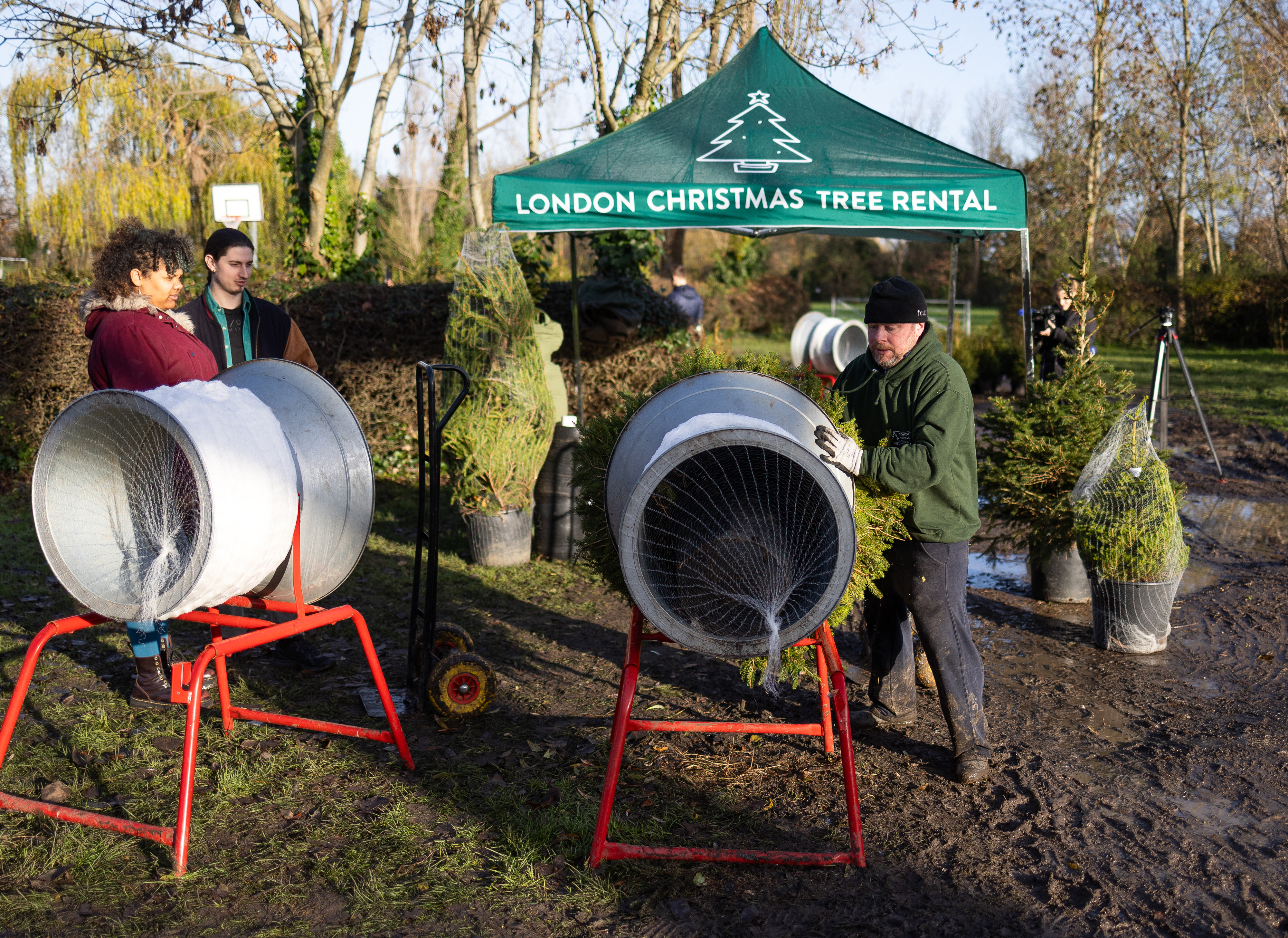 Rent a tree firm helps Londoners to create a sustainable Christmas
