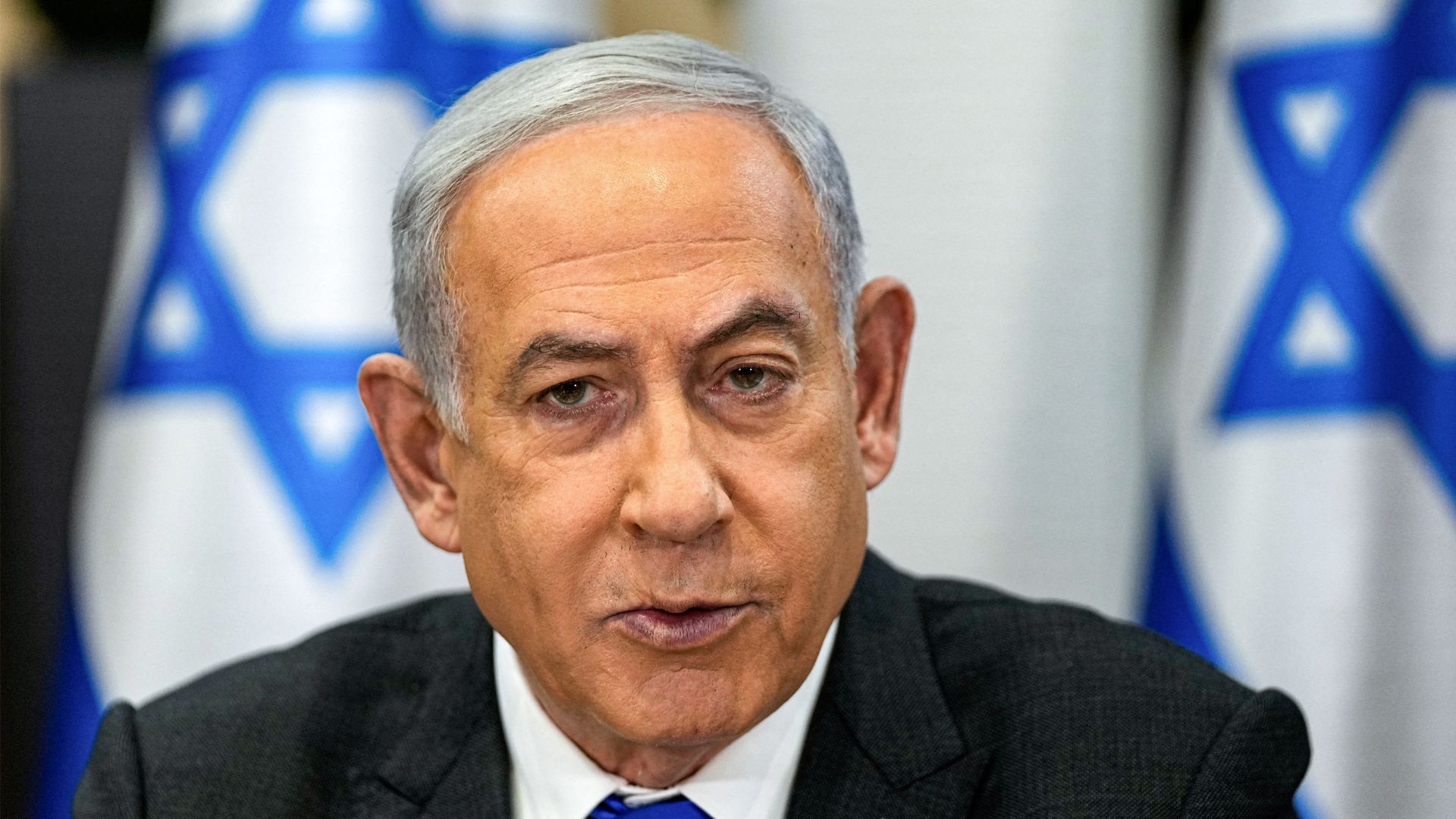 Netanyahu has warned Palestinian society must be 'deradicalized'. /Ohad Zwigenberg/AFP