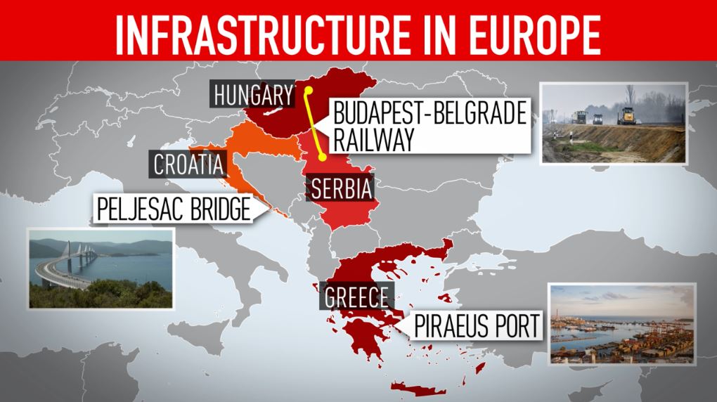 China has helped to build or invest in key infrastructure projects under the initiative. /CGTN