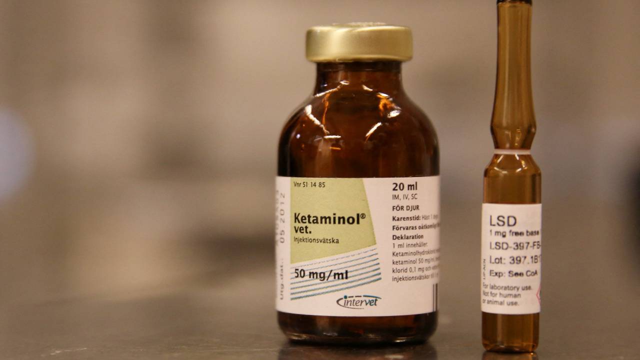 Drugs used in trials on rats include LSD and Ketamine. /Tom Little/Reuters