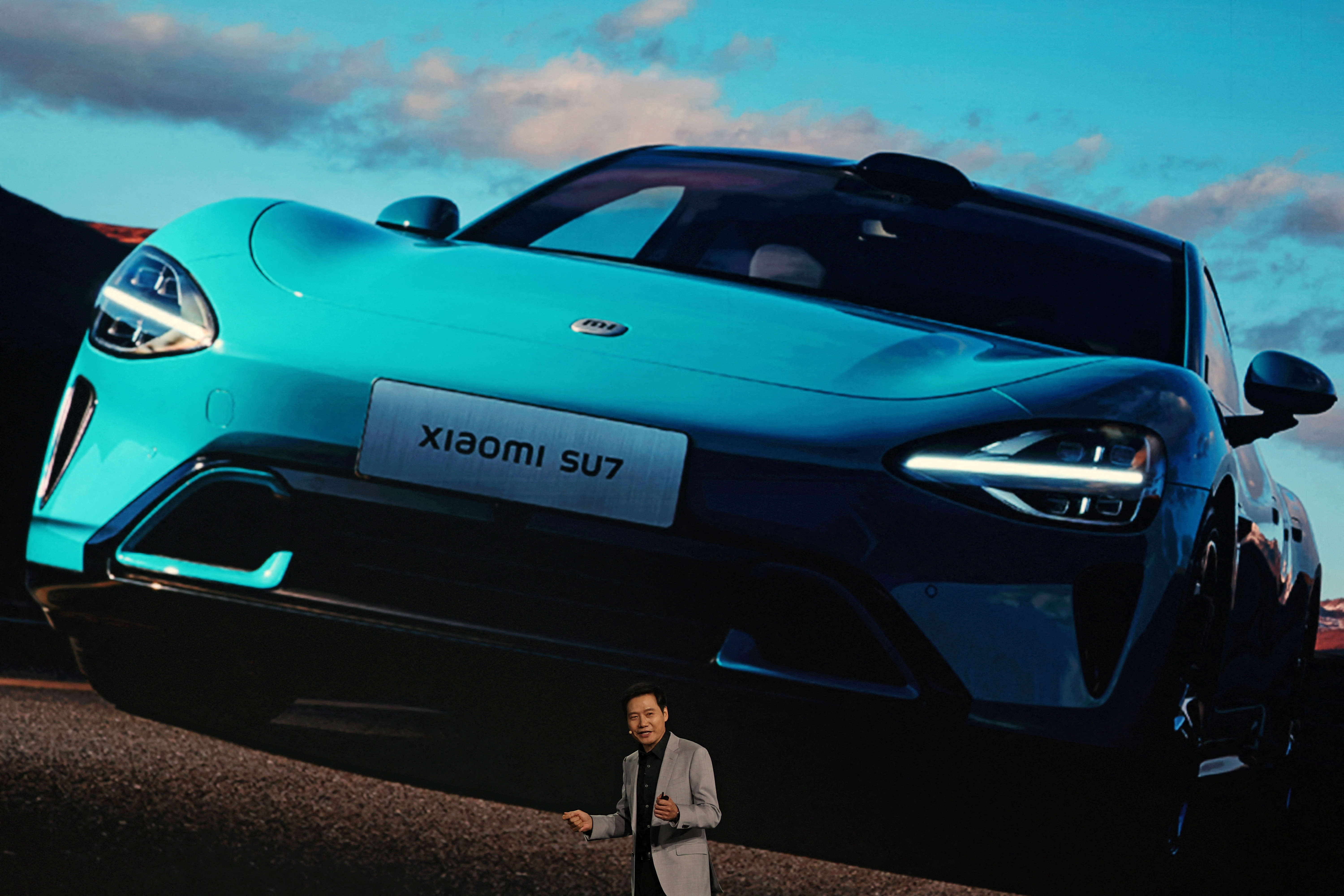 Chinese firms BYD and GAC are two of the biggest sellers of EVs globally, but a new competitor, Xiaomi, has entered the market after unveiling its first EV in Beijing this month. /Florence Lo/Reuters