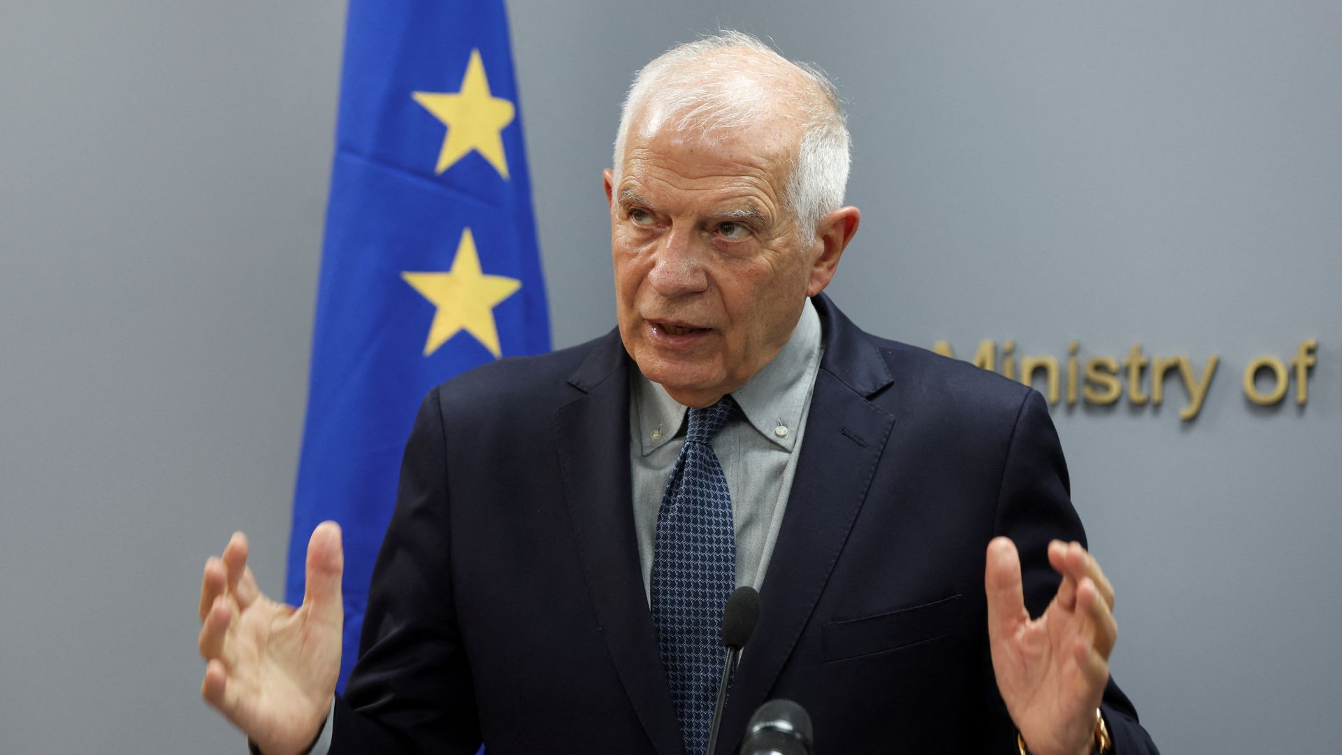 The EU's foreign policy chief Josep Borrell is urging leaders in the Middle East to prevent the Israel-Hamas conflict spreading throughout the region./Mohamed Azakir/Reuters