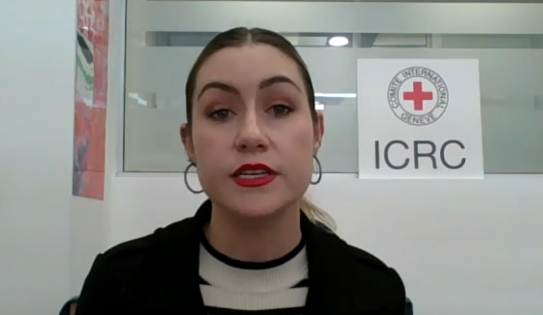 The Red Cross can only reach the hostages and treat them if it is 