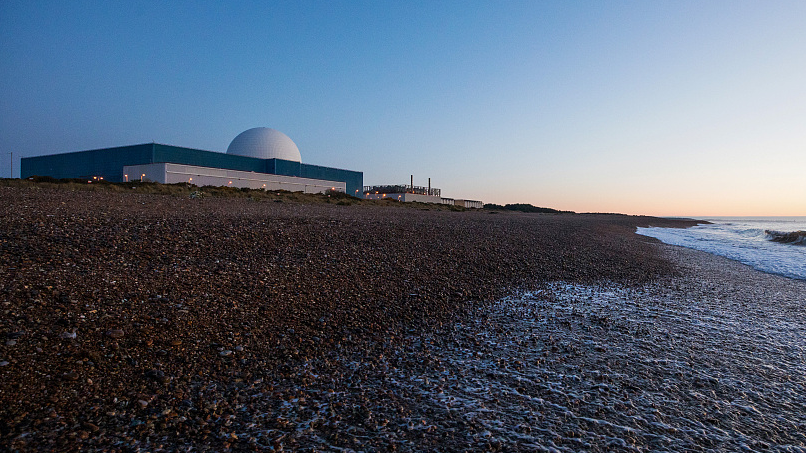 Sizewell C will be located next to Sizewell B on the coast in Suffolk./ Chris Ratcliffe/Getty