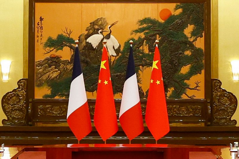 France-China ties are booming. /CFP