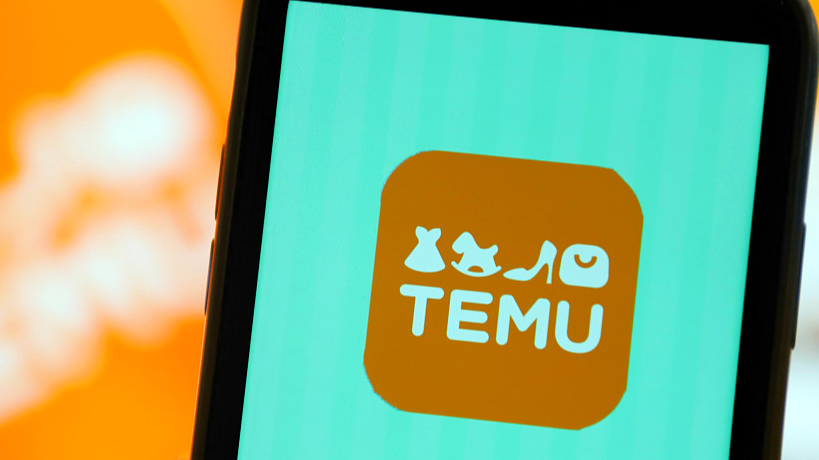 Chinese e-commerce shopping app TEMU is proving to be a hit in the United Kingdom, where the app has been downloaded 19 million times./CFP.