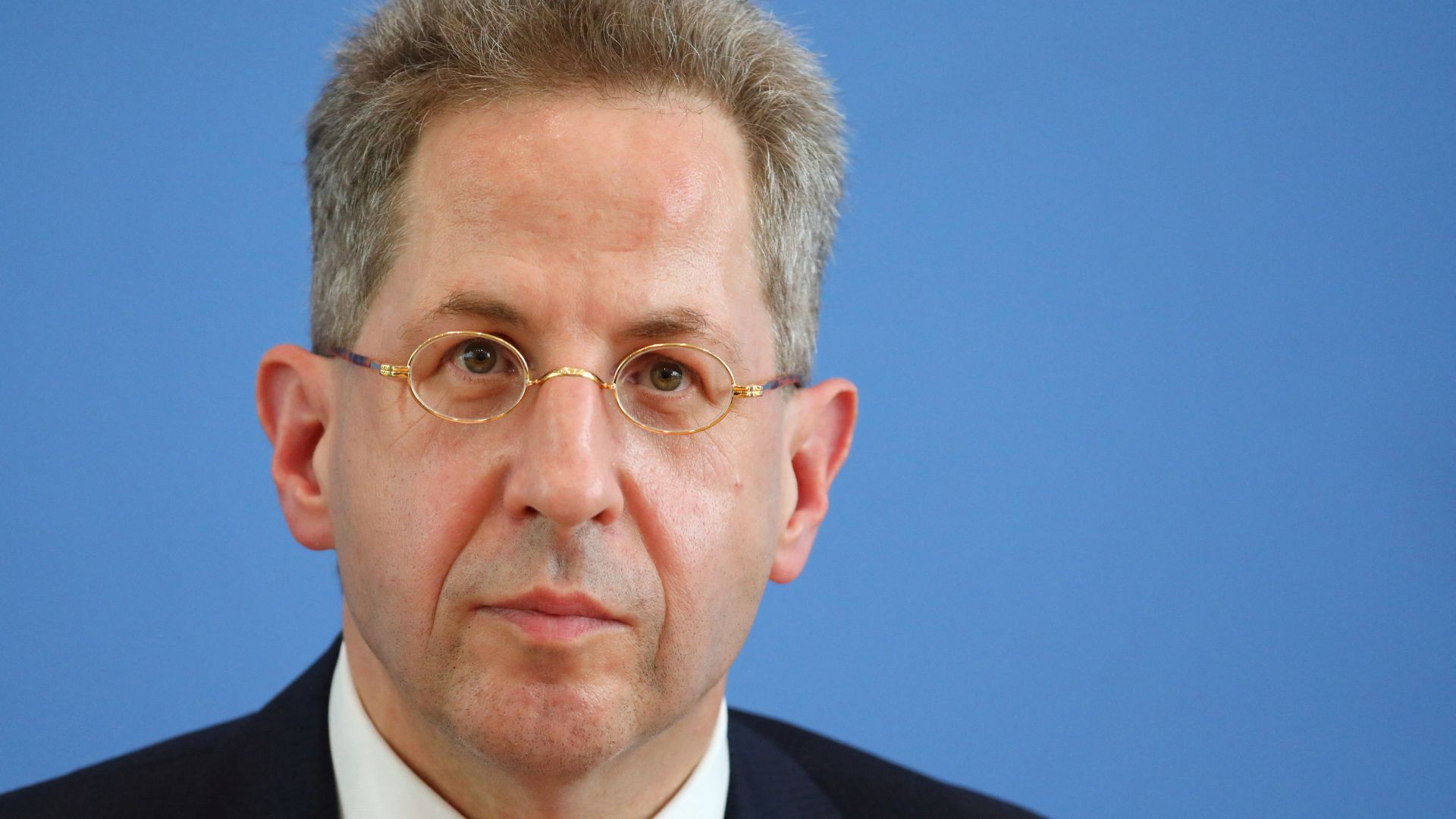 Hans Georg Maassen - the man previously in charge of rooting out extremism - is under investigation for that very crime./Hannibal Hanschke/Reuters