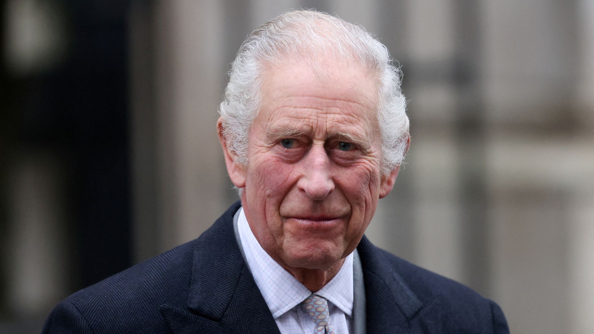 King Charles leaves the London Clinic after receiving treatment for an enlarged prostate on January 29. /Toby Melville/Reuters