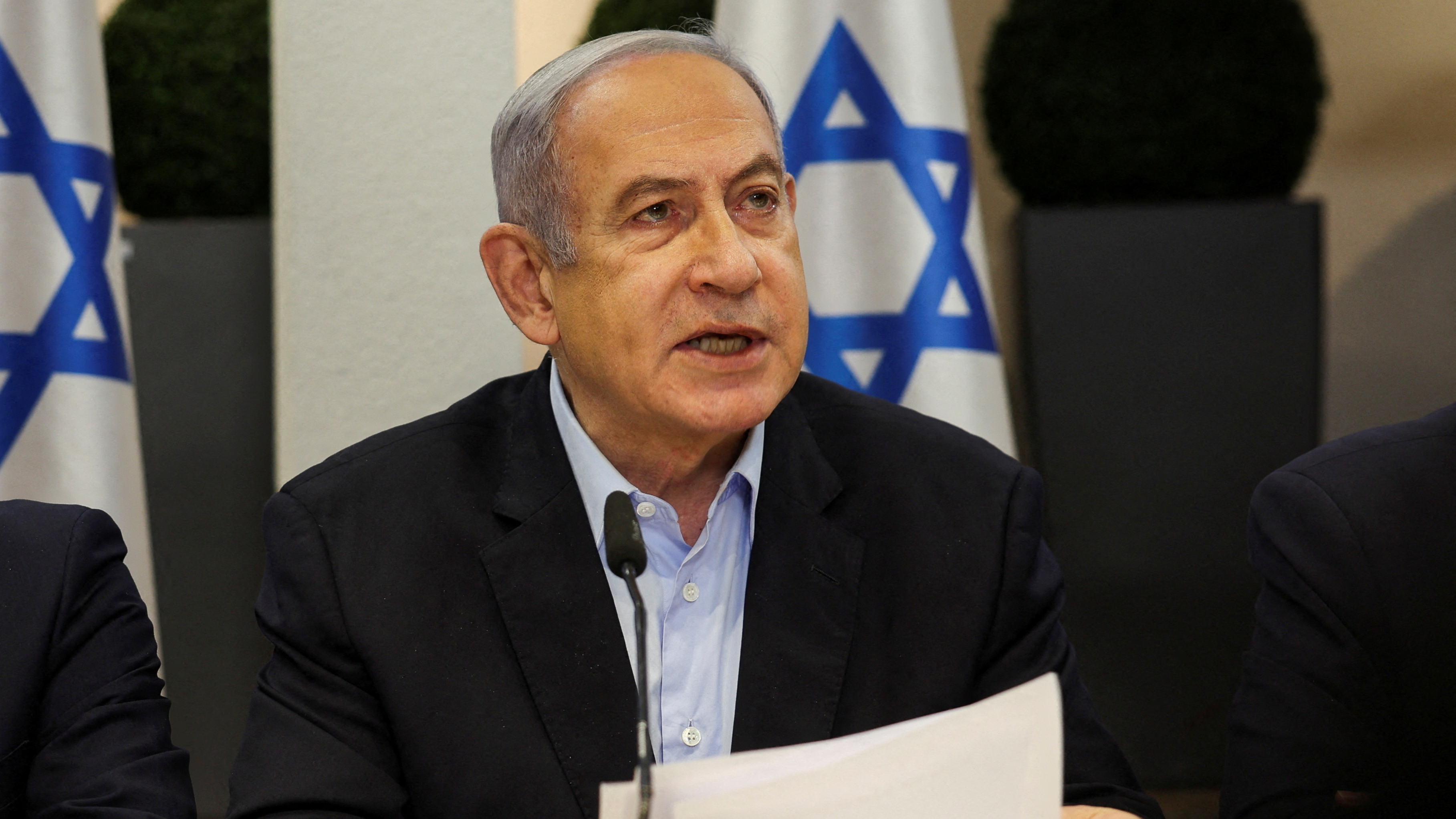 Israel Prime Minister Benjamin Netanyahu. /Reuters/Ronen Zvulun