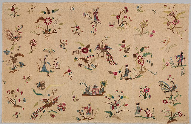 Chinese influenced patterns and decor were popular in the 17th and 18th centuries and enjoyed a revival in the aftermath of World War I. /Wikimedia Commons